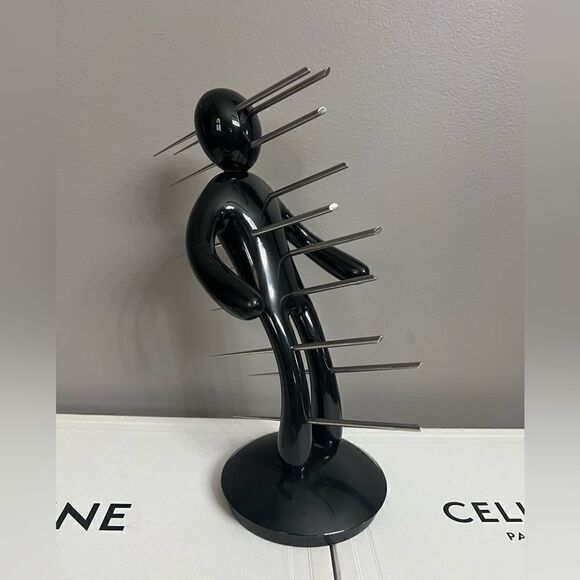 Voodoo/TheEx Aperitif skewer Set black Plastic Holder NO TRAY - Picture 1 of 9